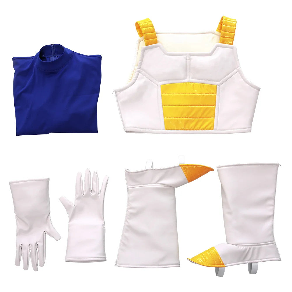 Anime Z Vegeta IV Cosplay Costume Outfit Jumpsuit Uniform Outfits Halloween Carnival Suit Customize Any Size