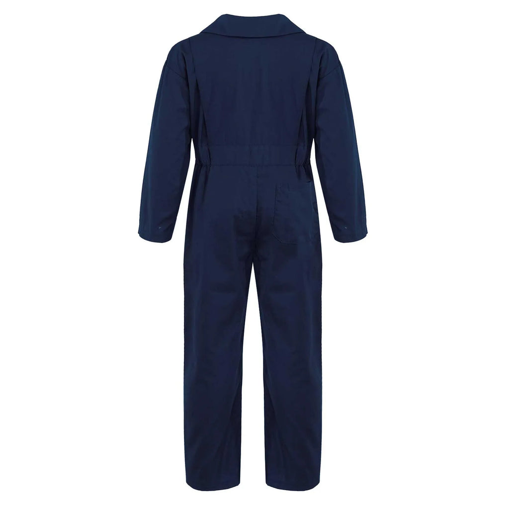 Boys Coverall Costume Mechanic Jumpsuit Flightsuit Boiler Suit Long Sleeve Cargo Overalls for Theme Party halloween Cosplay