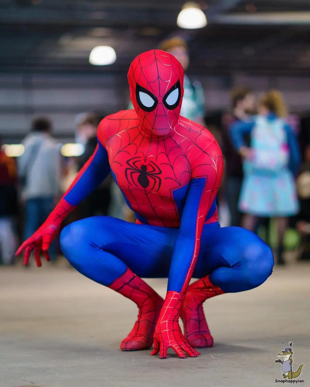 Classic Spiderman Cosplay Peter Parker 3D Printed Spandex Costume Halloween Superhero Disfraces Costume Bodysuit for Adult kids