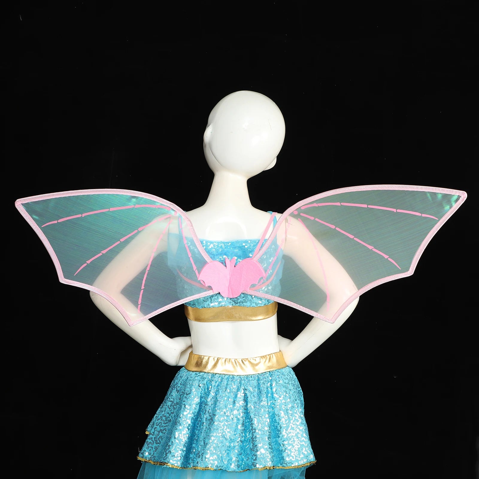 Bat Costume Dress up Wing Vampire Witch Wing Halloween Cosplay Cosplay Party Dress-up Costume Accessories Gifts Devil Wing