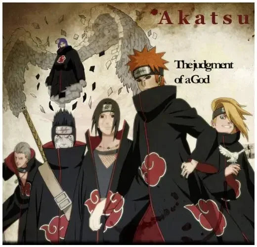 4 Pcs Naruto Costume Akatsuki Cloak Cosplay Sasuke Uchiha Cape Cosplay Itachi Clothing Cosplay costume 2pcs/Pair Colored Lenses