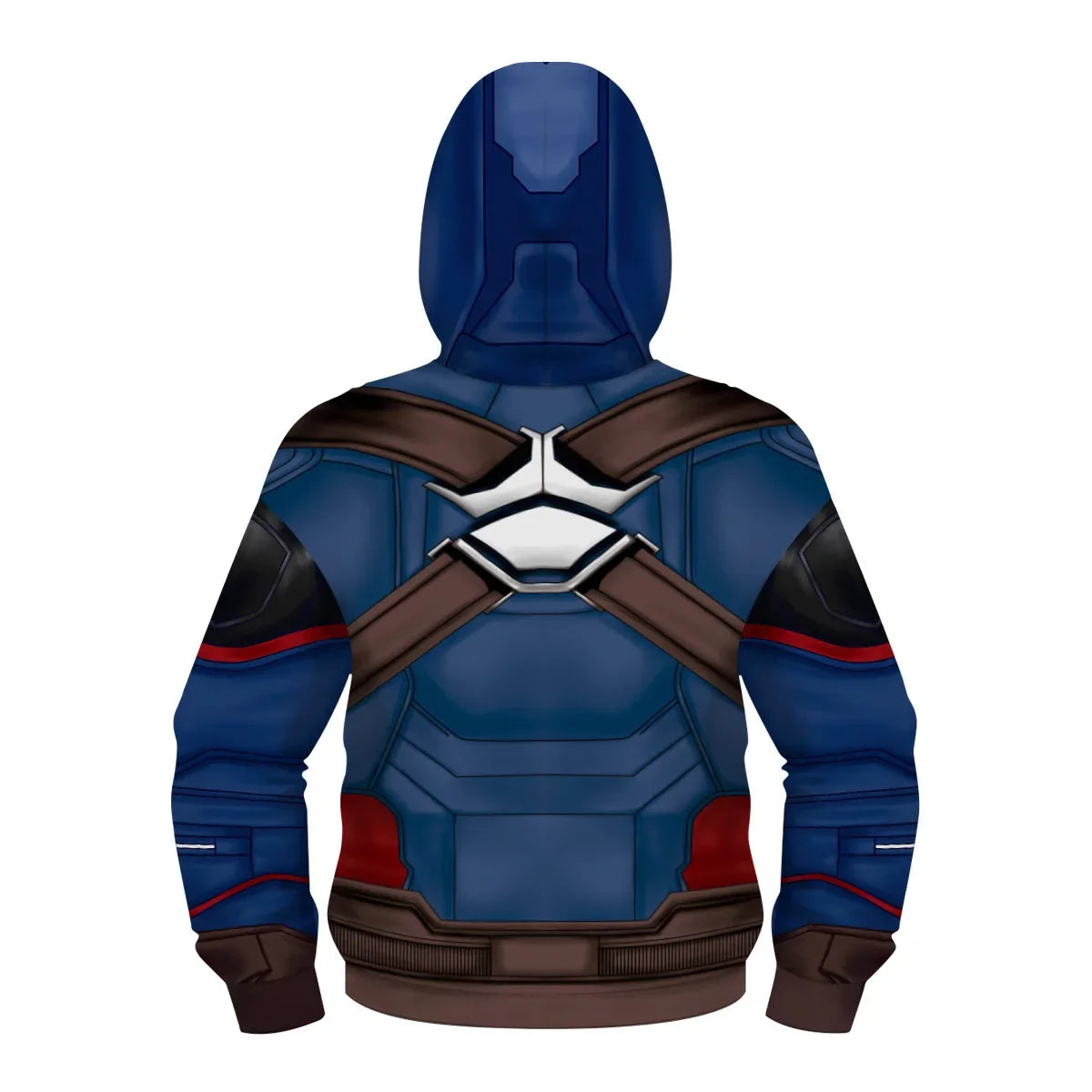 Anime Spiderman /Iron Man Full Zipper Hoodies Cosplay Costume Kids Boys Girls Superhero Cartoon Print Hooded Sweatshirts Outwear