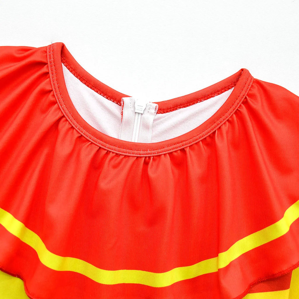 Anime Sundrop FNAF Sun clown Cosplay Clothing Boys Girls Bodysuit With mask Carnival Party Jumpsuit Halloween Costumes for Kids