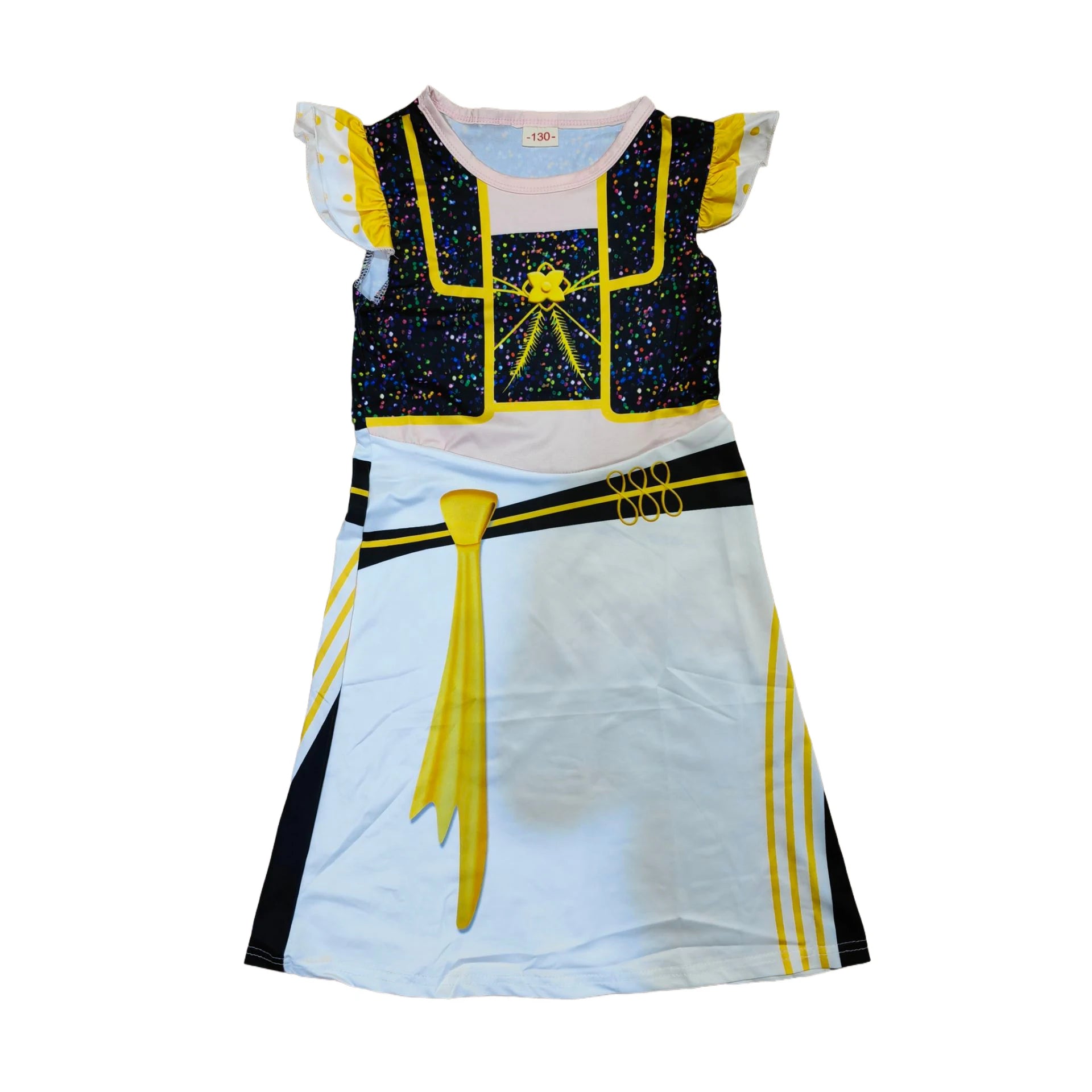 Anime Movie Kpop Rumi Demon Hunter Zoe Dress Up Huntrix Mira Cosplay Flying Sleeve Dress Girls Kids Halloween Party Costume