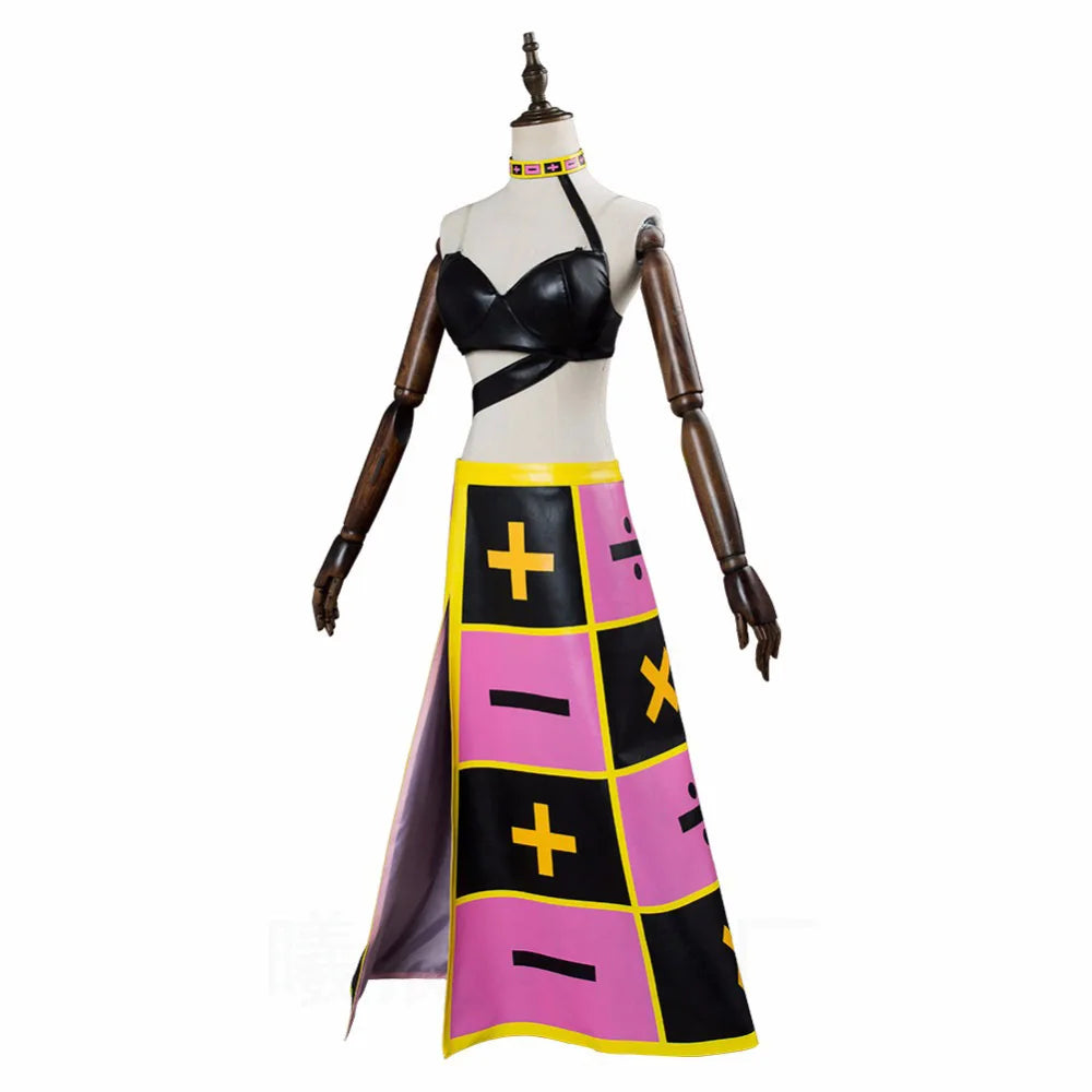 Anime Trish Una Cosplay Spice Girl Costume Wig Woman Christmas Halloween Party Clothing