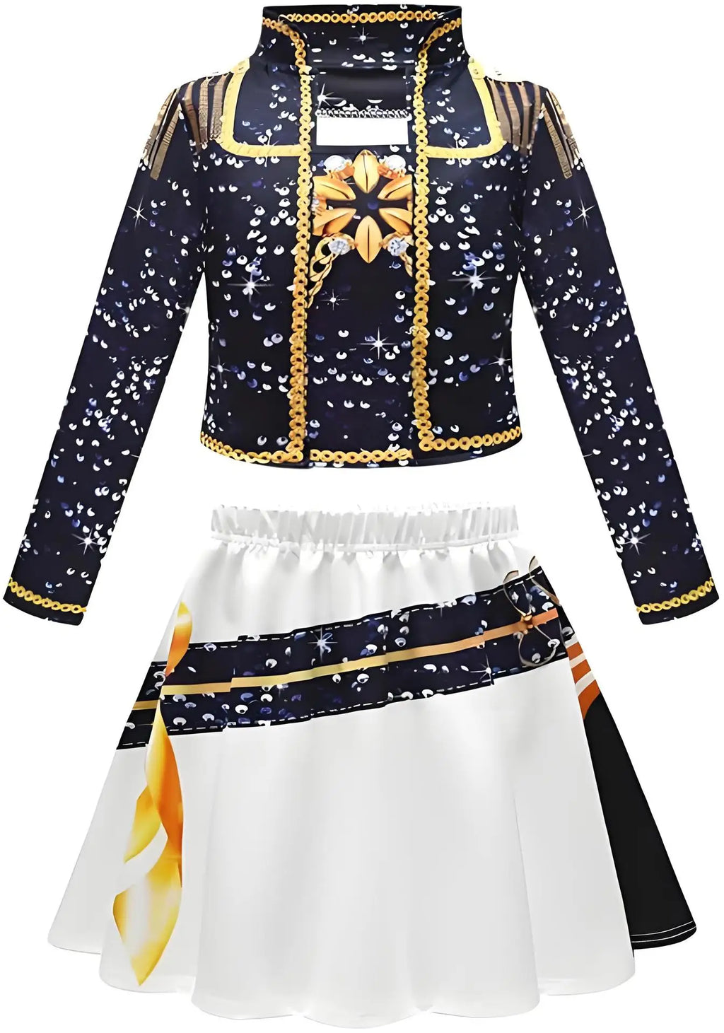 2025 KPop Demon Hunters Cosplay Rumi Zoey Mira Costume Wig Women Black Golden Cool Suit Halloween Party Role Playing Outfit