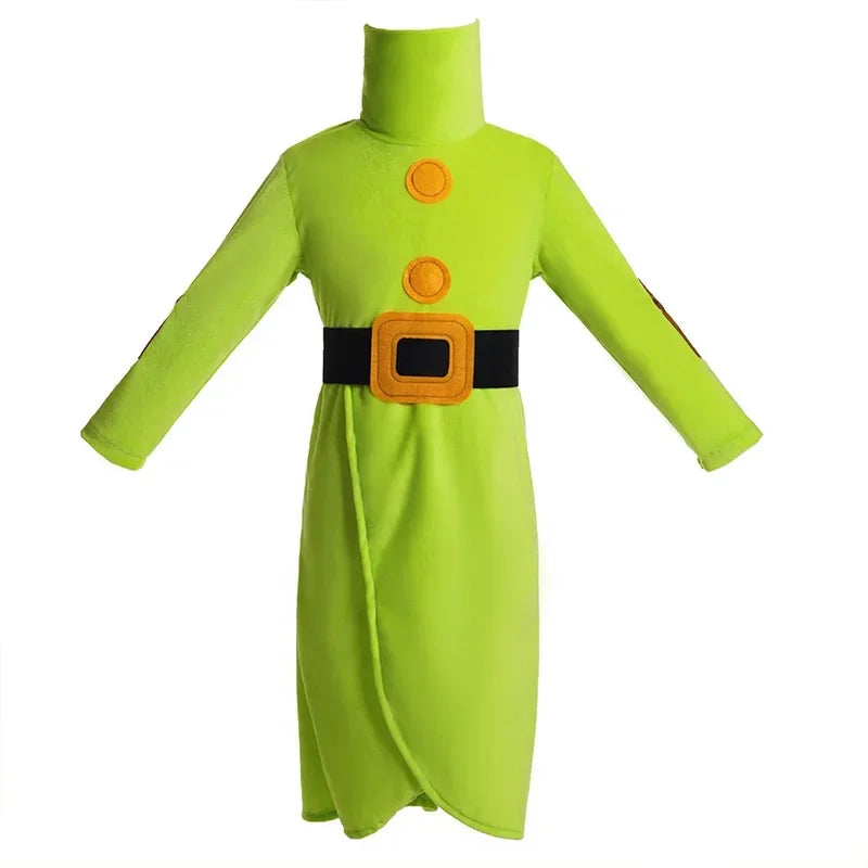 A Halloween Costume Boys Toddler Snow White Friend Cosplay Dopey Costume For Kids