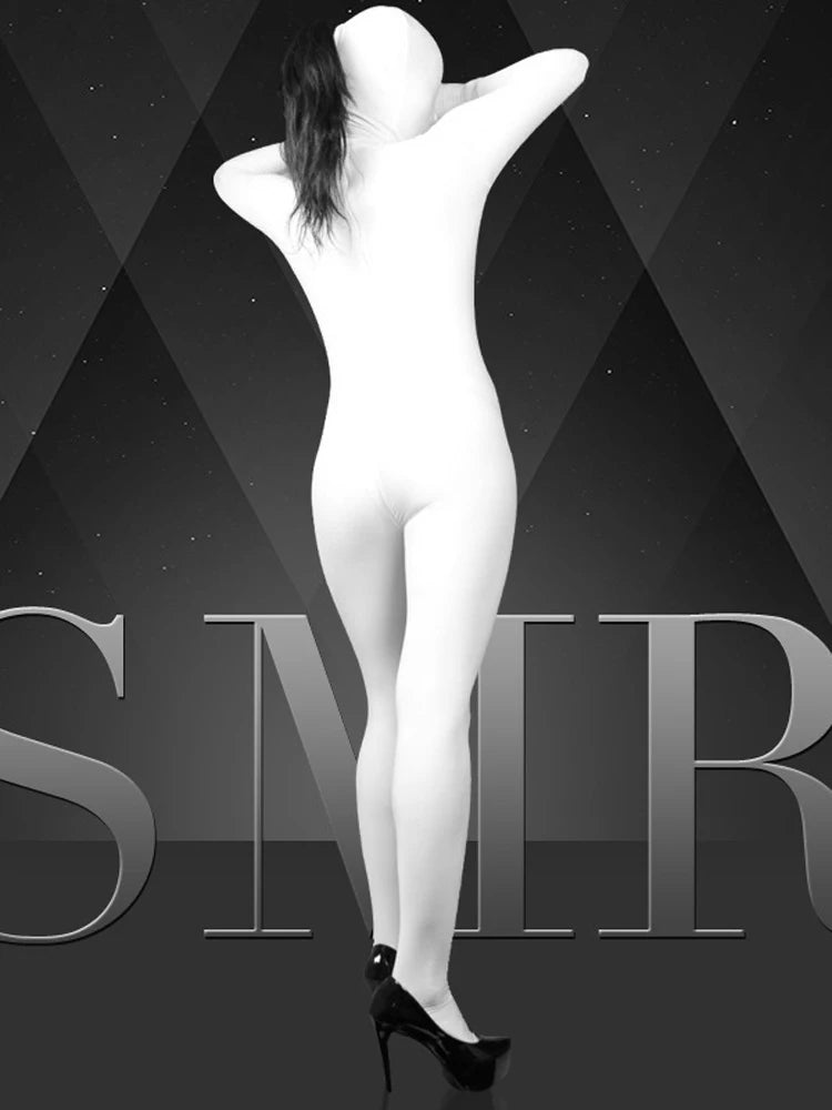 Cosplay Costume Jumpsuit Sexy Adult Woman Disguise Full Body Bodysuit High Elastic Spandex Shapewear Zentai Women Tights Outfits