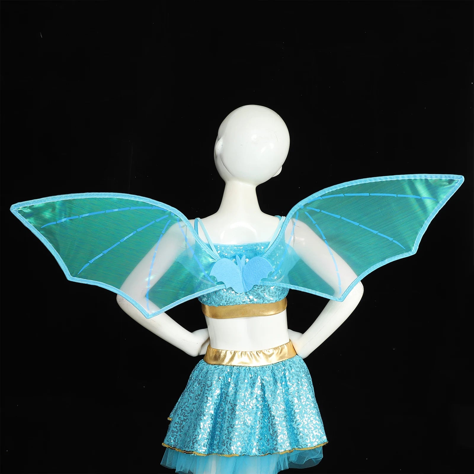 Bat Costume Dress up Wing Vampire Witch Wing Halloween Cosplay Cosplay Party Dress-up Costume Accessories Gifts Devil Wing