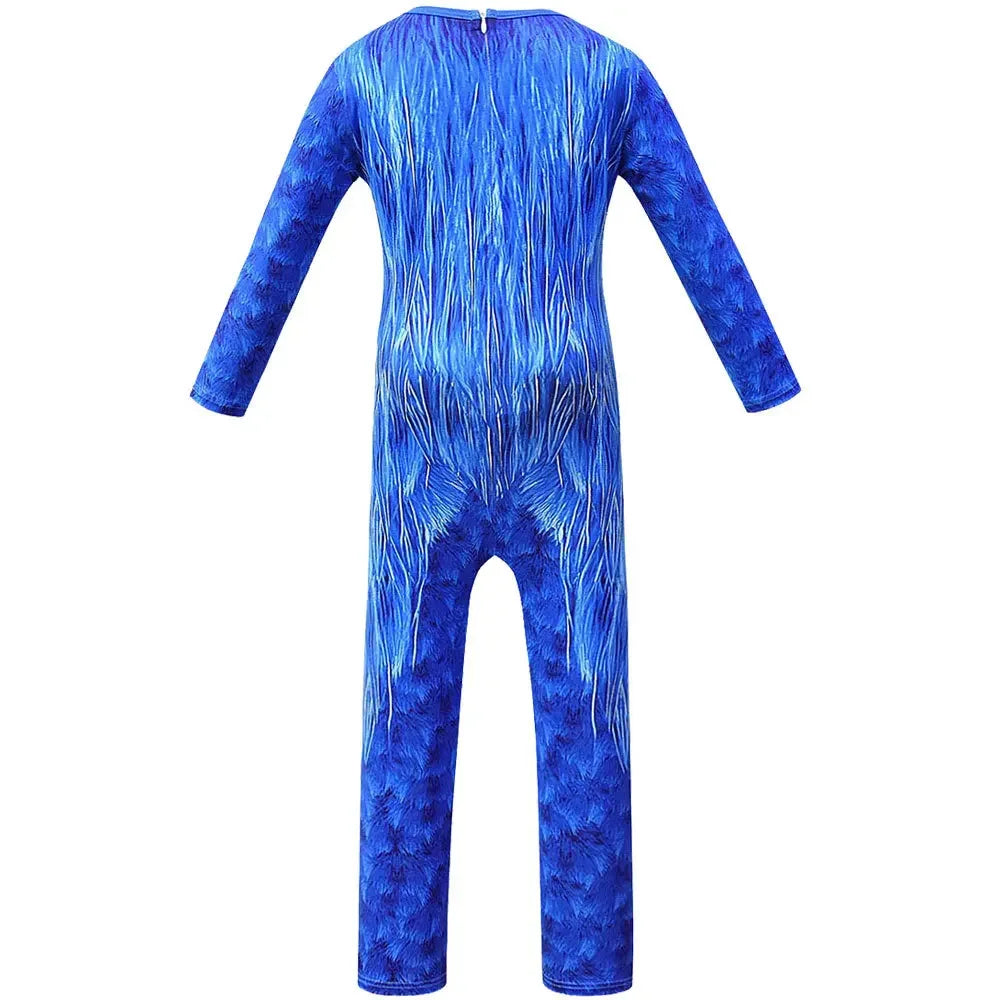 Anime The Sonic Kid Series cosplay characters Halloween cartoon  Children costumes stage performance live Cosplay Costumes