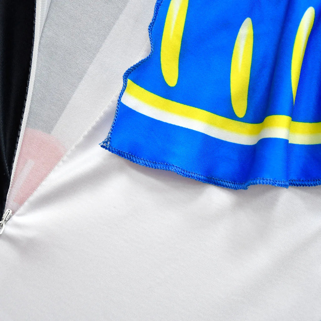 Anime Sundrop FNAF Sun clown Cosplay Clothing Boys Girls Bodysuit With mask Carnival Party Jumpsuit Halloween Costumes for Kids