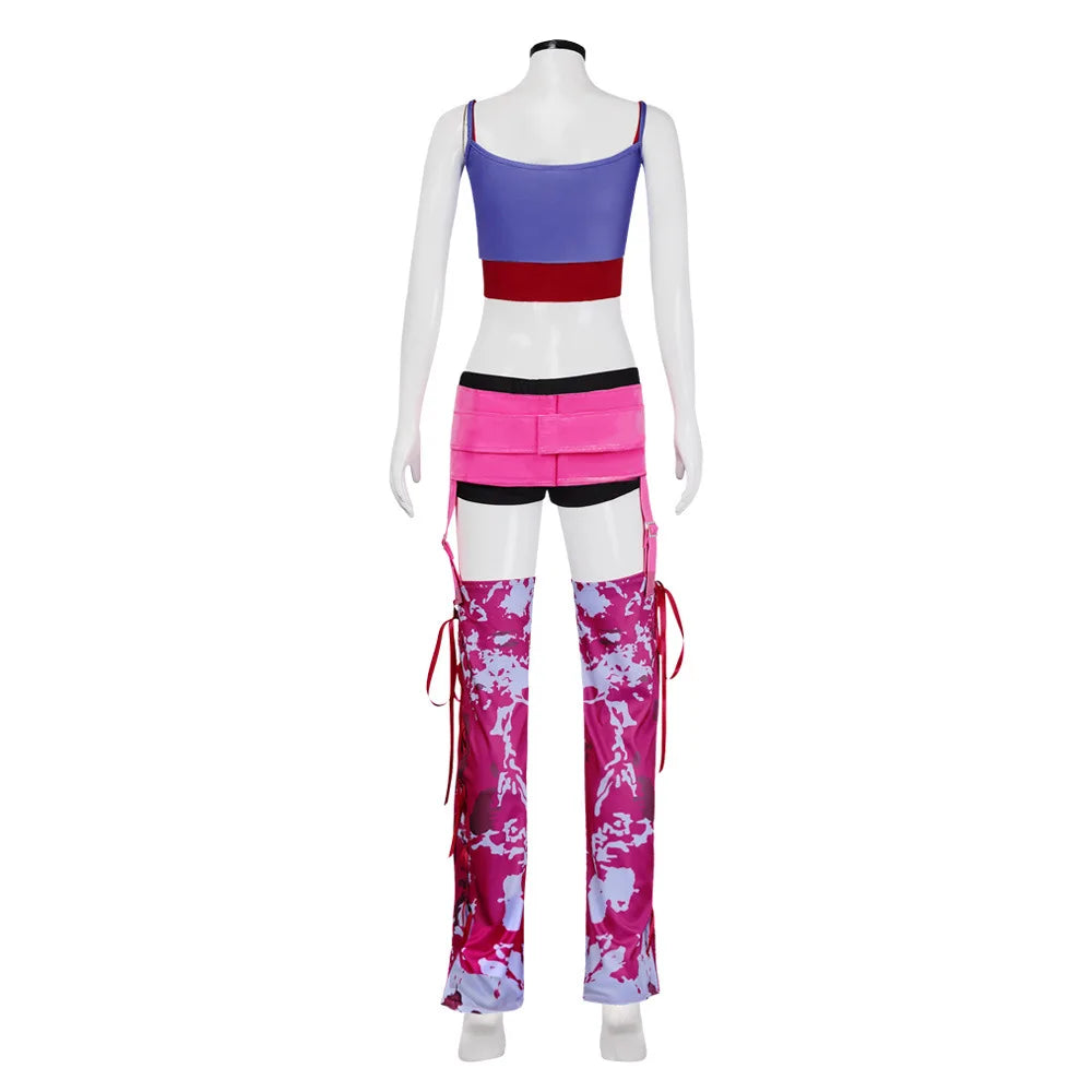 Suki 2 Women Set Fast 2 Furious Cute Sports Style Clothes Halloween Christmas Cosplay Costume Racing Sexy Suit Role-play