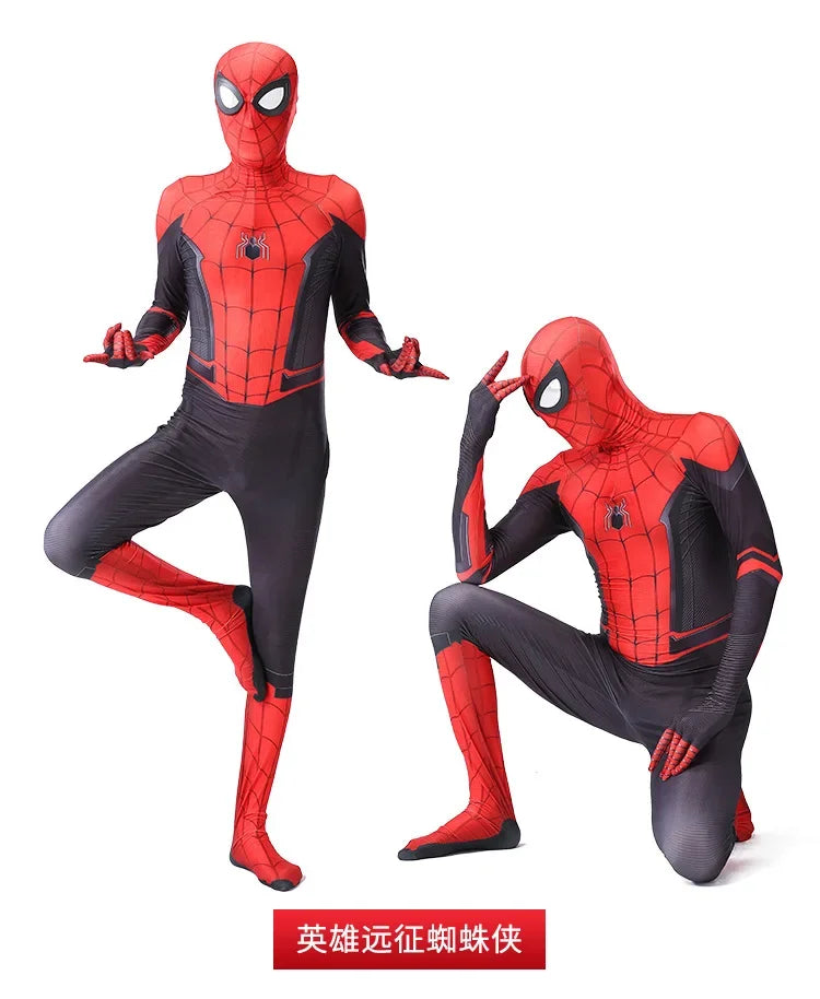 Anime Spider Man costume adult jumpsuit spandex superhero Zhentai Halloween party cosplay expedition jumpsuit 3D style