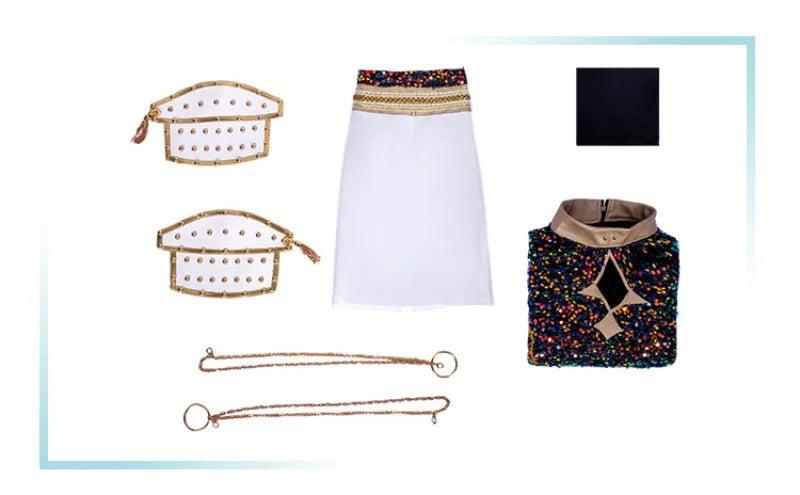 Demon Hunter Cosplay Costume Girls Group Mira Rumi Zoey Kpop Singers Anime Performance Cos Outfits Stage Shows Halloween Party