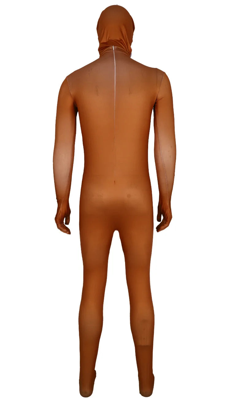 Game Tung Tung Tung Sahur Cosplay Bodysuit Kids Adults Italian Brain Character Halloween Costume Stage Performance Jumpsuit Mask