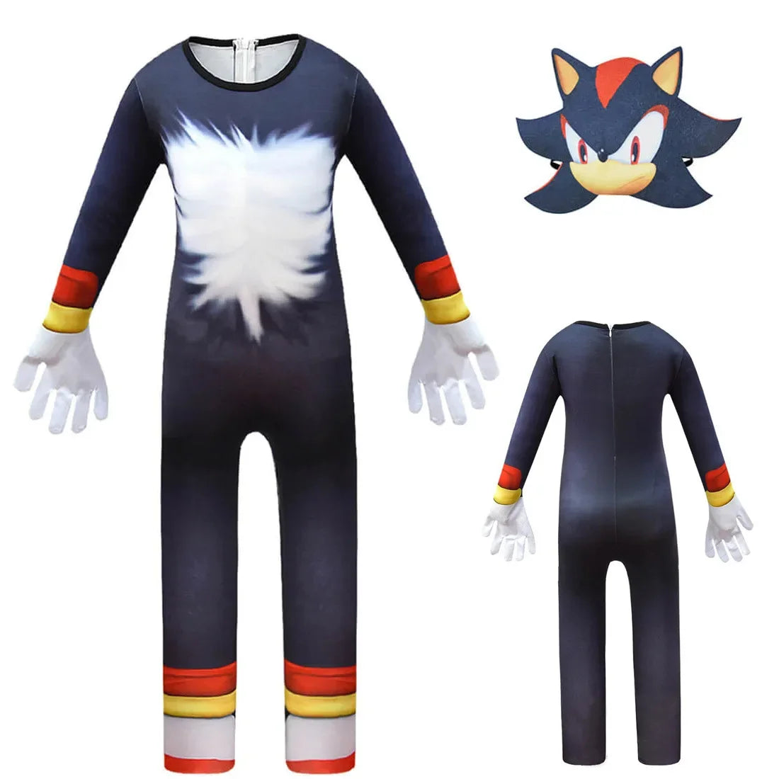 Anime The Sonic Kid Series cosplay characters Halloween cartoon  Children costumes stage performance live Cosplay Costumes