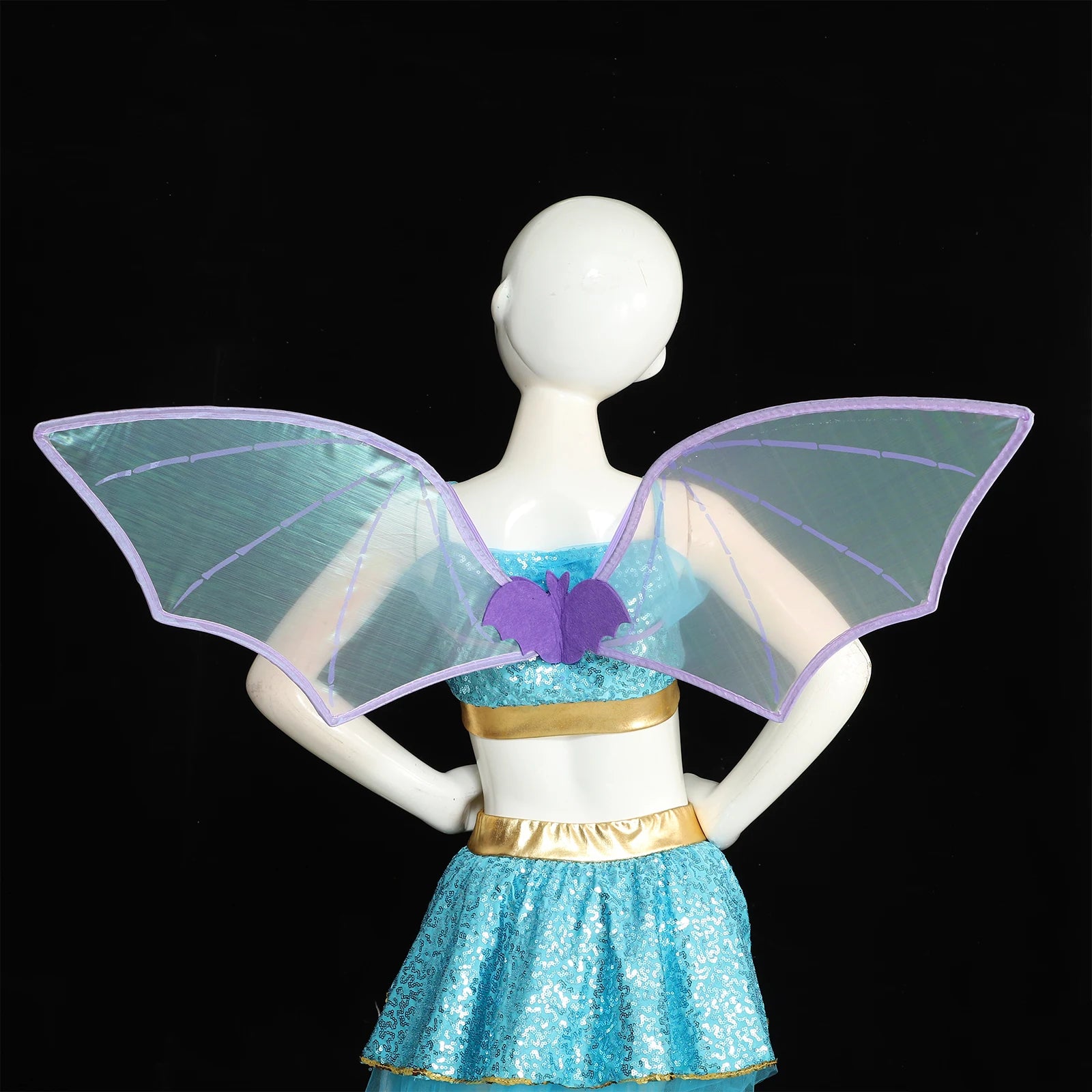 Bat Costume Dress up Wing Vampire Witch Wing Halloween Cosplay Cosplay Party Dress-up Costume Accessories Gifts Devil Wing