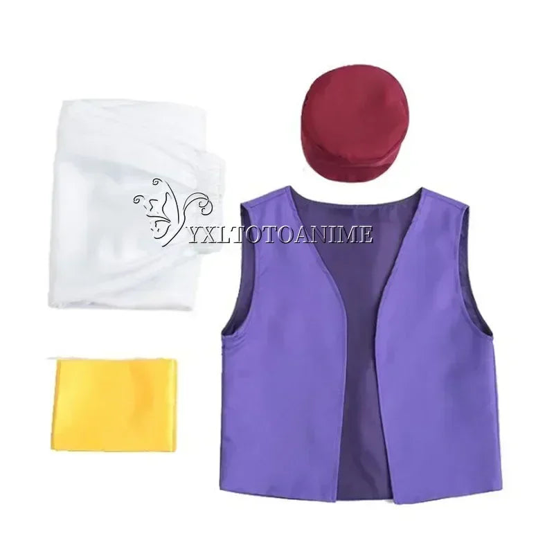 Fantasy Myth Prince Aladdin Costume for Adults - Stage Outfit for Cosplay and Performance Perfect for Aladdin Themed Parties