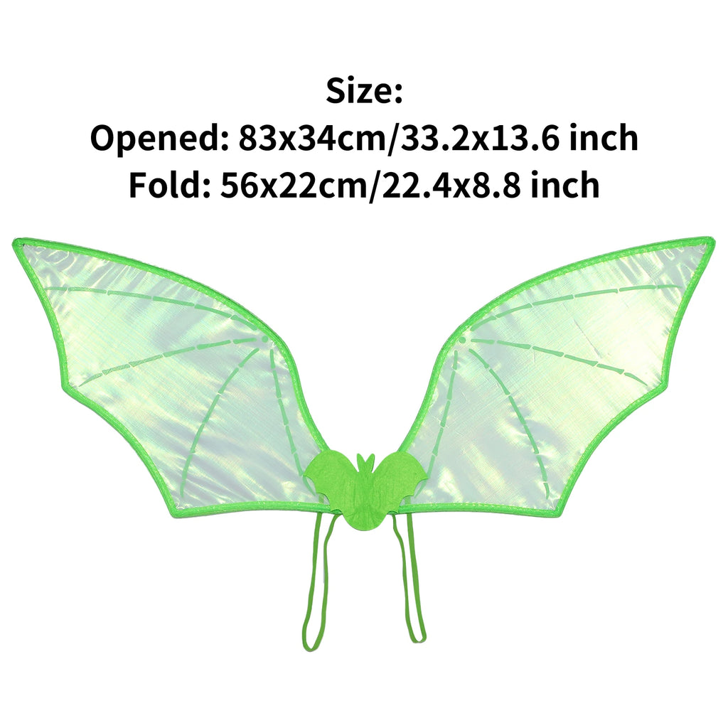 Bat Costume Dress up Wing Vampire Witch Wing Halloween Cosplay Cosplay Party Dress-up Costume Accessories Gifts Devil Wing