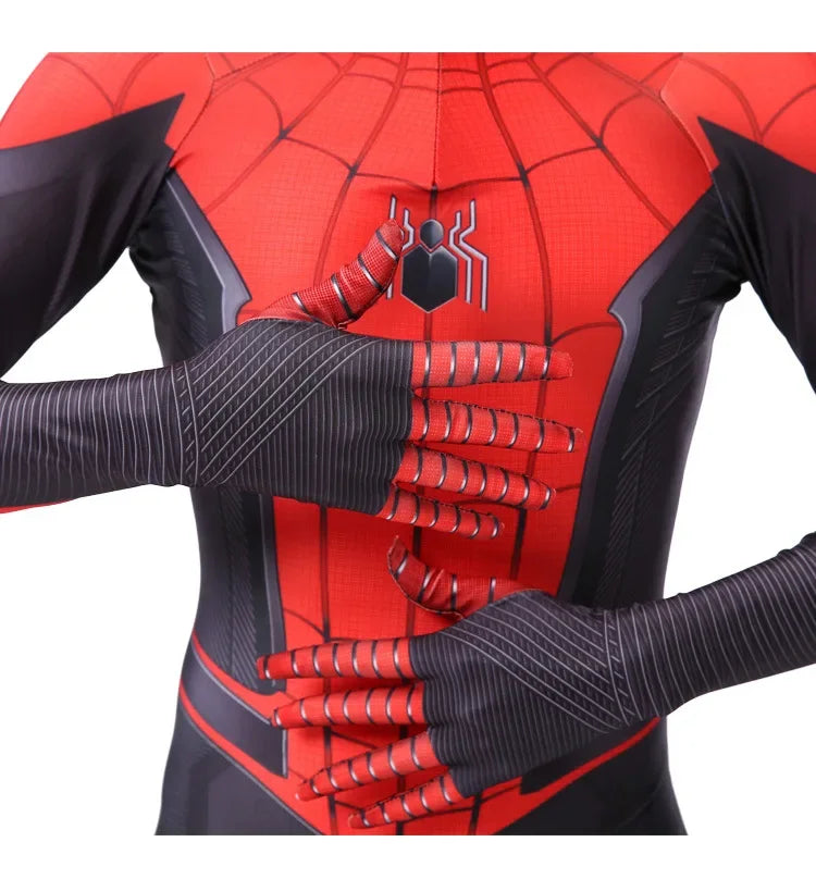 Anime Spider Man costume adult jumpsuit spandex superhero Zhentai Halloween party cosplay expedition jumpsuit 3D style