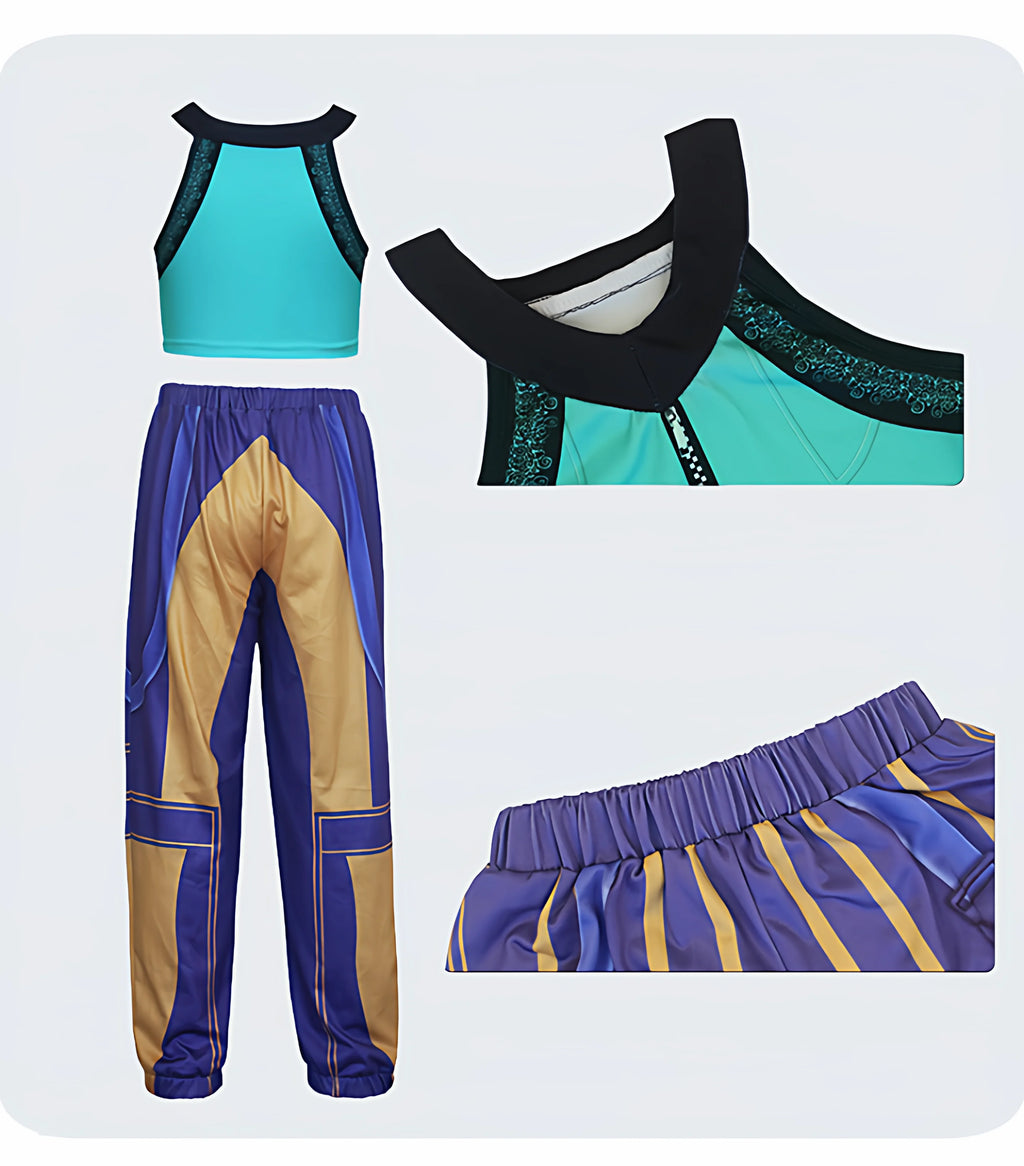 K-POP Demon Hunters Cosplay Costume For Girls Zoey Rumi Mira Kids Halloween Costume  Party Outfit Anime Roleplay Clothing