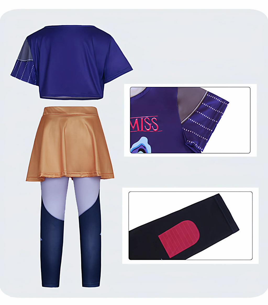 K-POP Demon Hunters Cosplay Costume For Girls Zoey Rumi Mira Kids Halloween Costume  Party Outfit Anime Roleplay Clothing