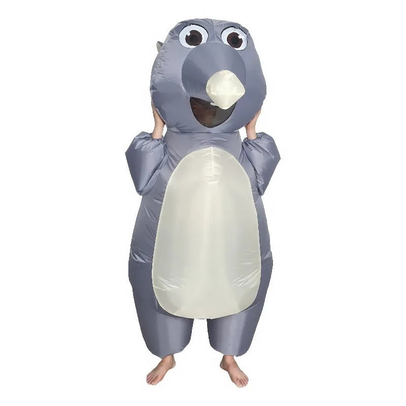 Adult Halloween inflatable costume Dachshund full body inflatable costume suitable for Halloween animal cosplay theme party