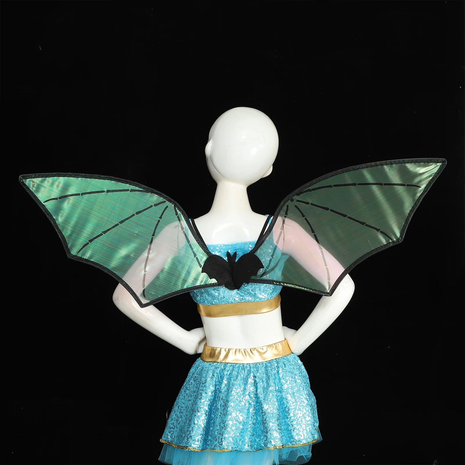 Bat Costume Dress up Wing Vampire Witch Wing Halloween Cosplay Cosplay Party Dress-up Costume Accessories Gifts Devil Wing