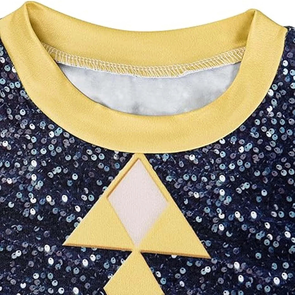 2025 Huntrix Zoey Mira Cosplay Costume for Girls Wig Mask Singing Suits K Pop Demon Hunters Uniform Kids Halloween Party Outfits