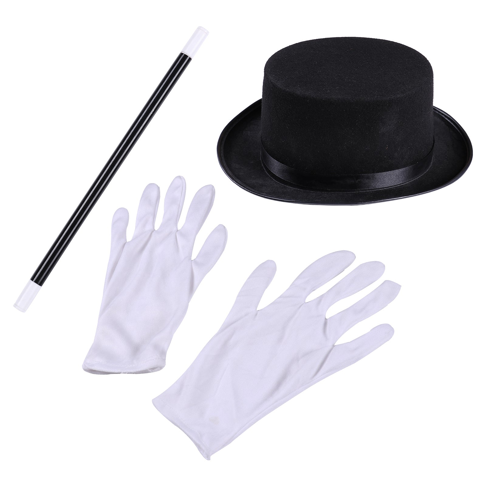 Boys Girls Halloween Circus Ringmaster Cosplay Performance Costume Long Sleeve Tassel Tailcoat with Hat Magic Wand Gloves Set