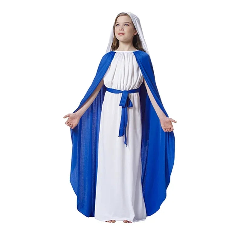 Christian Missionary Father Priest Costume For Boys Nun Costumes For Girls Kids Child Easter Purim Halloween Fancy Dress