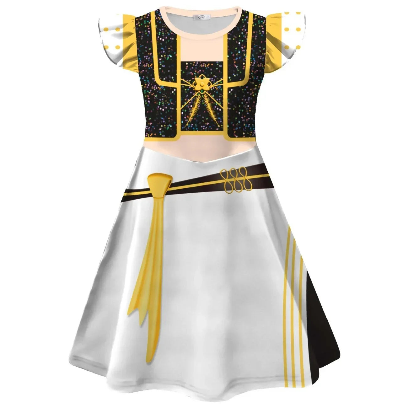 Anime Movie Kpop Rumi Demon Hunter Zoe Dress Up Huntrix Mira Cosplay Flying Sleeve Dress Girls Kids Halloween Party Costume