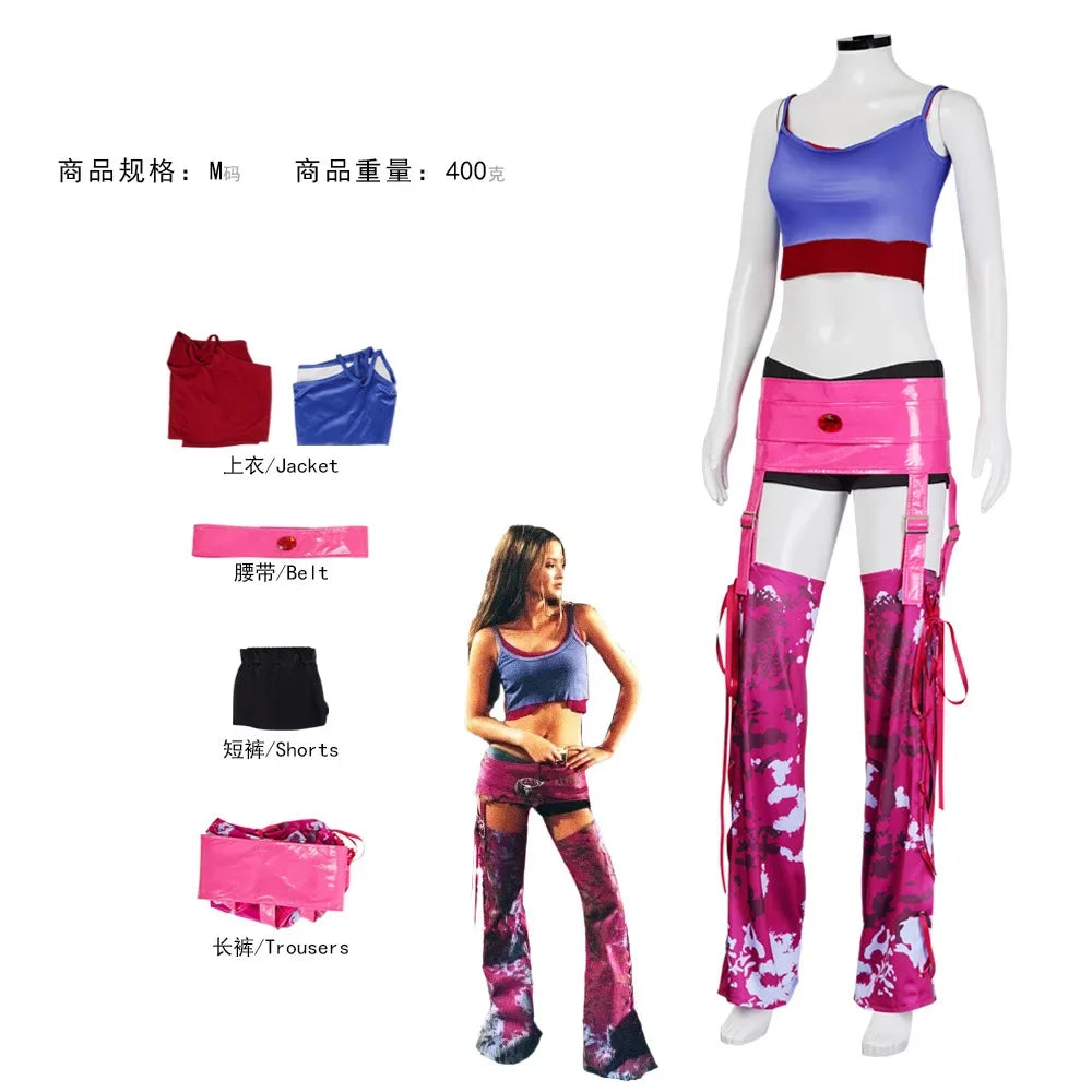 Suki 2 Women Set Fast 2 Furious Cute Sports Style Clothes Halloween Christmas Cosplay Costume Racing Sexy Suit Role-play