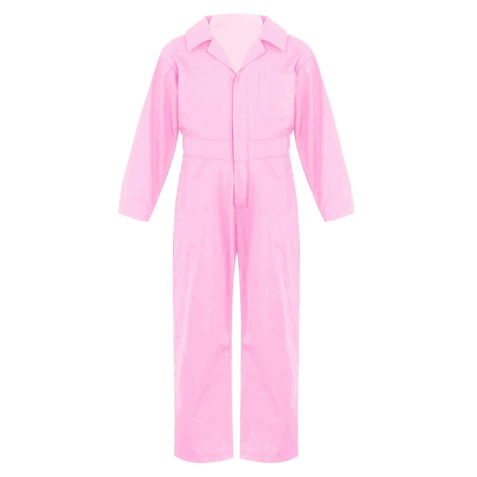 Boys Coverall Costume Mechanic Jumpsuit Flightsuit Boiler Suit Long Sleeve Cargo Overalls for Theme Party halloween Cosplay