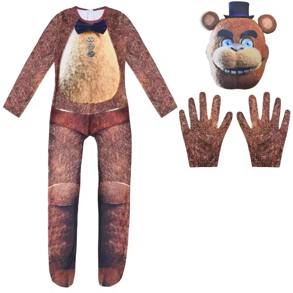 99 Nights In The Forest Deer costume Fnaf Horriable Halloween Costume for Kid Nightmare Reindeer Christmas Gift