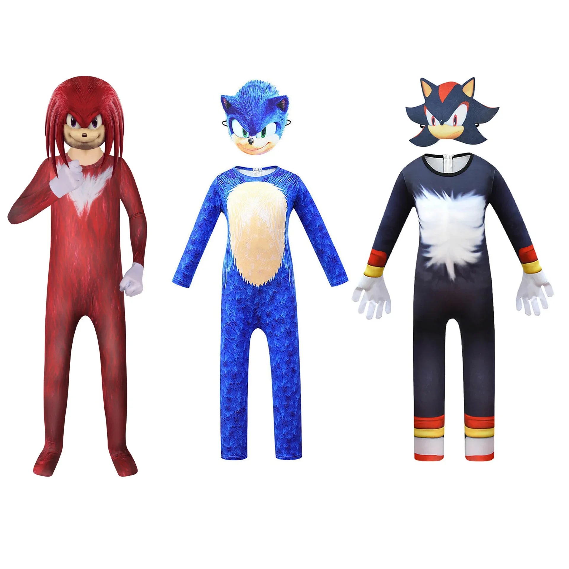 Anime The Sonic Kid Series cosplay characters Halloween cartoon  Children costumes stage performance live Cosplay Costumes